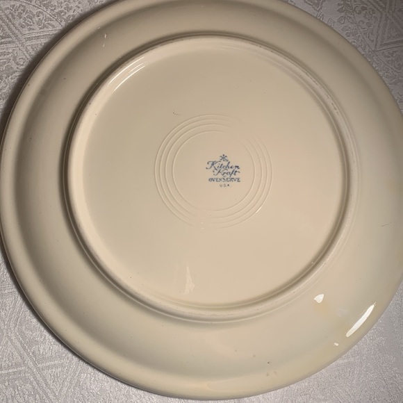 LOT OF 2 vintage cake plates plus server - Picture 7 of 9